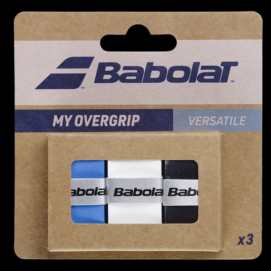 My Overgrip X3 - Negro Azul Blanco