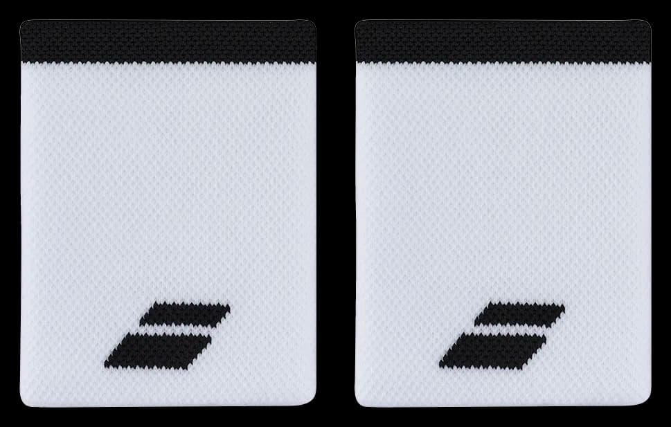 Logo Jumbo Wristband - Bco Ngro