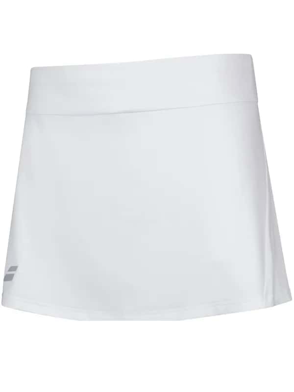 Pollera Con Calza Play Blanco