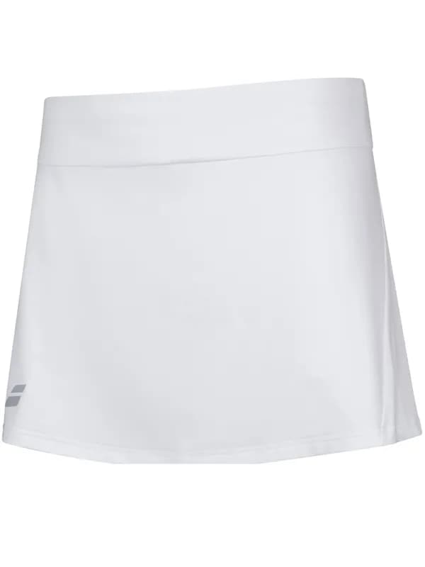 Pollera Con Calza Play Blanco