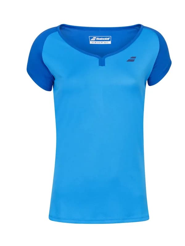 Remera Dama Play Sleeve Celeste