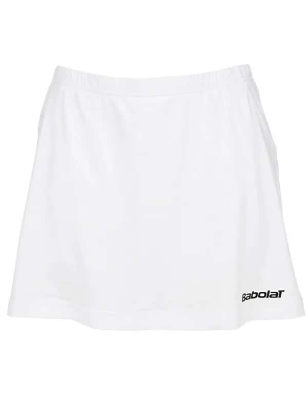 Pollera Con Calza Niña Blanca