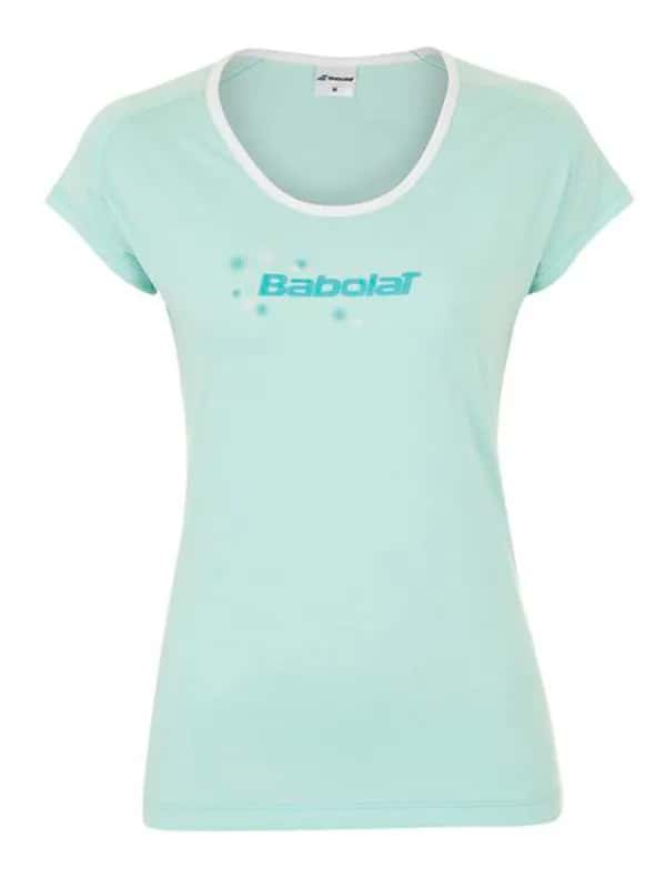Remera Algodón Niña Verde Agua