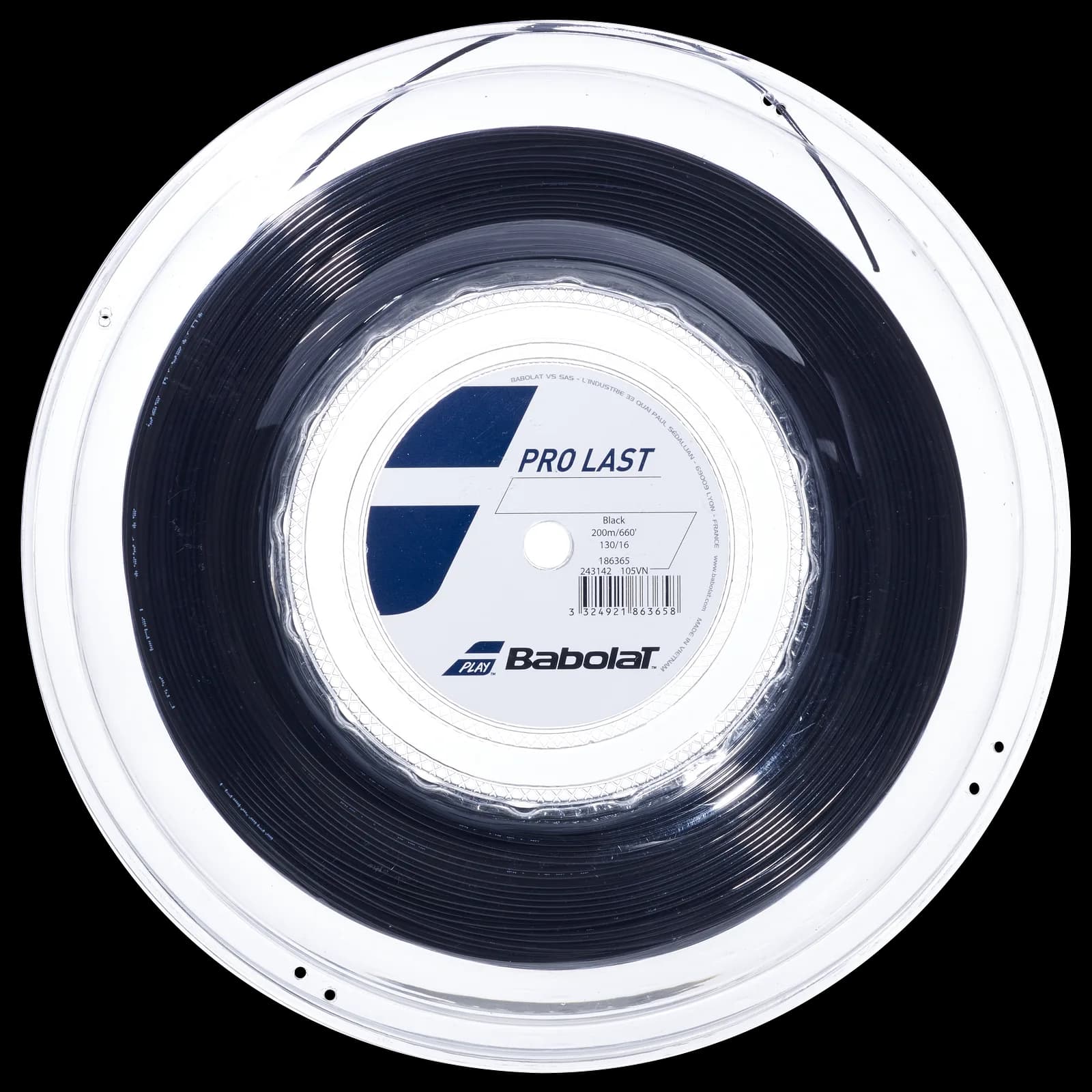 Rollo Prolast 200m - Negro