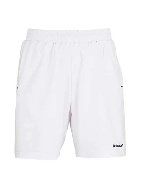 Short Niño Match Core Blanco